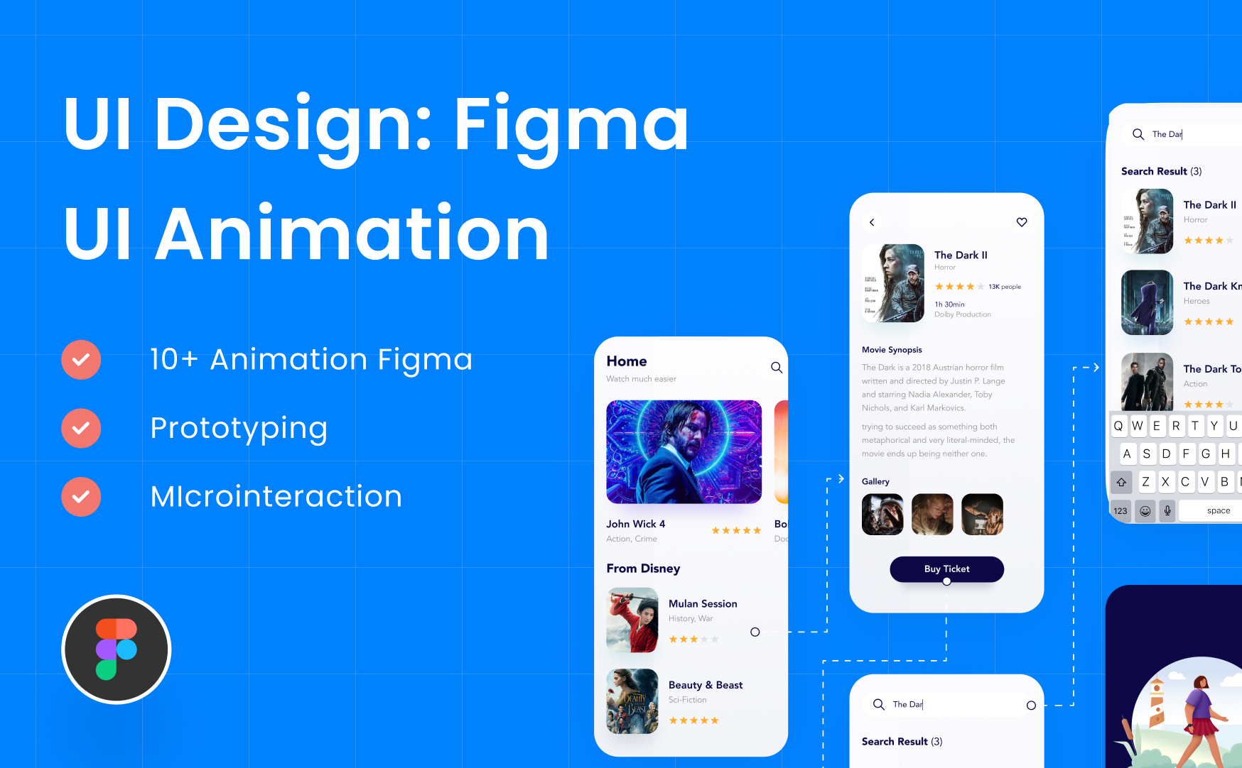 Kelas Mastering Figma: User-Interface Design Animation di BuildWith Angga